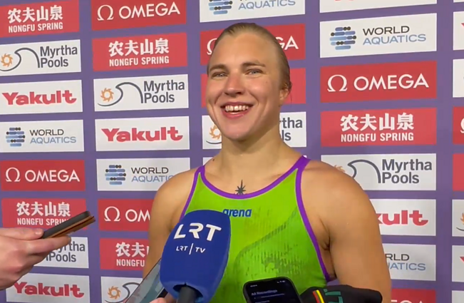Puikiu pasirodymu pusfinalyje pradžiuginusi Meilutytė: vakarai man visada greitesni