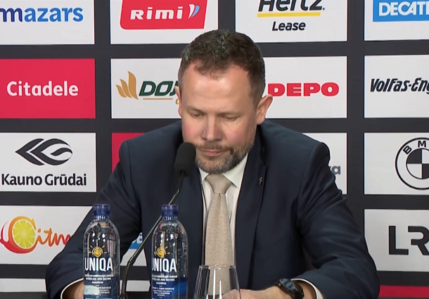Nesėkmių istoriją KMT turnyre kartojančio „Ryto“ treneris G. Žibėnas: apie nugalėtojų mentalitetą ir nereikalingas rungtynes dėl trečiosios vietos