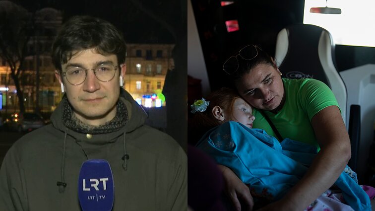 Liudijimais iš Kupjansko pasidalinęs žurnalistas: reokupacijos bijantys vietiniai gyvena susikrovę daiktus