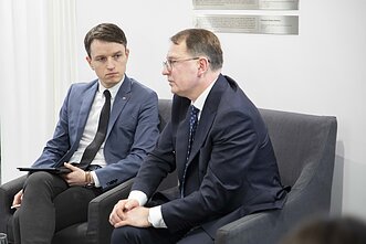 Rytų Europos studijų centro suorganizuota diskusija su Dainiumi Žalimu