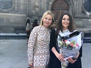 Edinburgo universiteto diplomų įteikimas