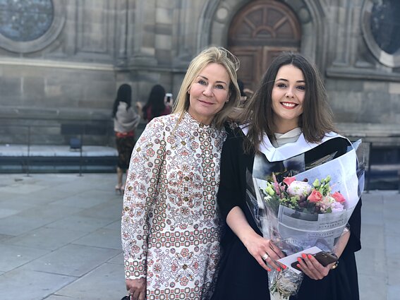 Edinburgo universiteto diplomų įteikimas