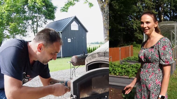 Rūta ir Romas Tamulevičiai pradėjo gyvenimą kaime: nėra savaitgalio, kad atvažiuotum ir gulėtum