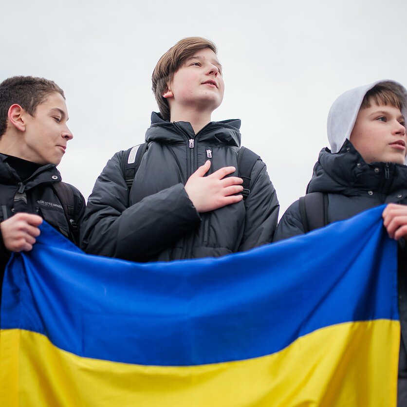 J. Stacevičiaus / LRT nuotr., Ukraina švenčia Vienybės dieną