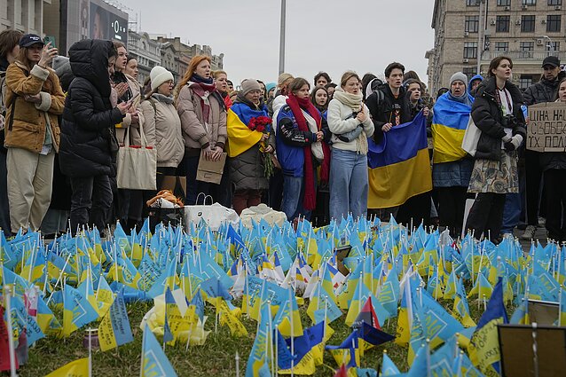 Pasidalino ukrainiečių nuotaikomis antrųjų karo metinių dieną: atsakymo į klausimą, kaip reikės gyventi toliau, nėra