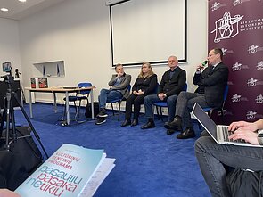 Virginijus Savukynas, Vitalija Stravinskienė, Antoni Mikulski i Artūras Svarauskas