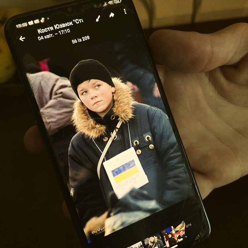 Ieva Balsiūnaitė/LRT, Kostia Juzviukas Maidane Rivnėje 2013 m.