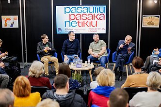 Knygos „Aš esu tėvas. 12 svarbių pokalbių“ pristatymas ir diskusija Knygos „Aš esu tėvas. 12 svarbių pokalbių“ pristatymas ir diskusija