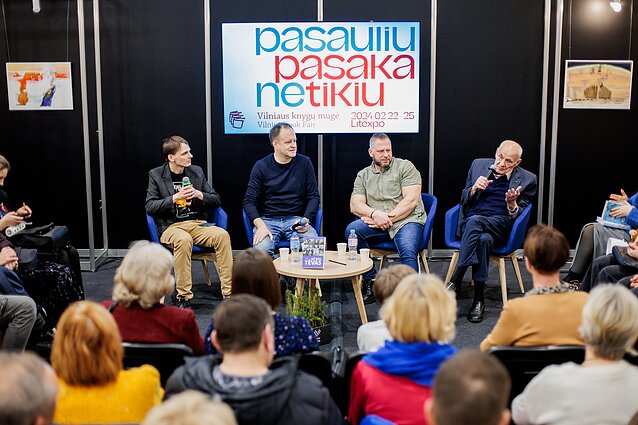 Knygos „Aš esu tėvas. 12 svarbių pokalbių“ pristatymas ir diskusija Knygos „Aš esu tėvas. 12 svarbių pokalbių“ pristatymas ir diskusija