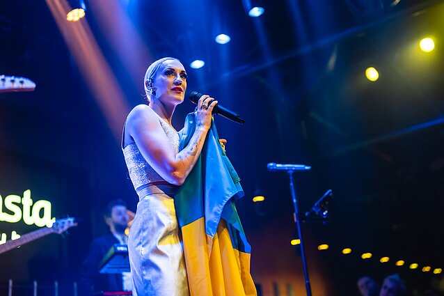 Augustės albumo pristatymo akimirka Augustės albumo pristatymo akimirka