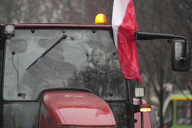 Lenkų ūkininkų protestas