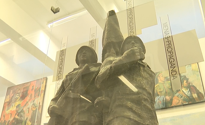 Paroda „Neišspręsta kompozicija. Antrasis pasaulinis karas sovietų Lietuvos dailėje“