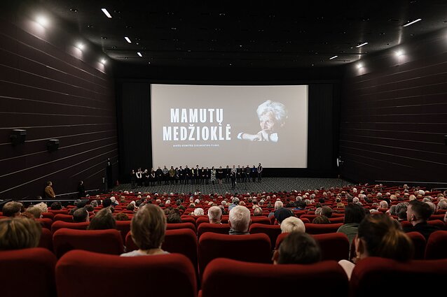Filmo „Mamutų medžioklė“ premjera