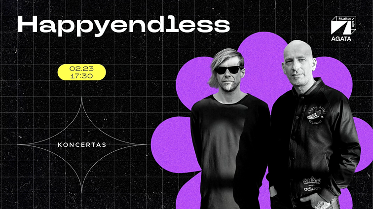 Knygų mugė 2024. Muzikos salės koncertai. Happyendless