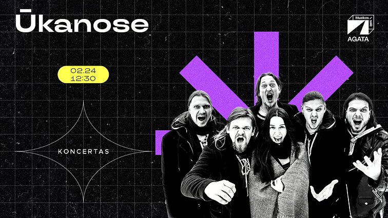 Knygų mugė 2024. Muzikos salės koncertai. Ūkanose