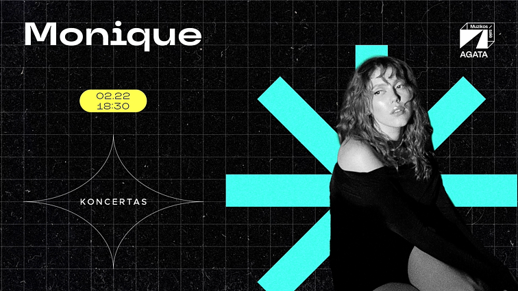 Knygų mugė 2024. Muzikos salės koncertai. Monique