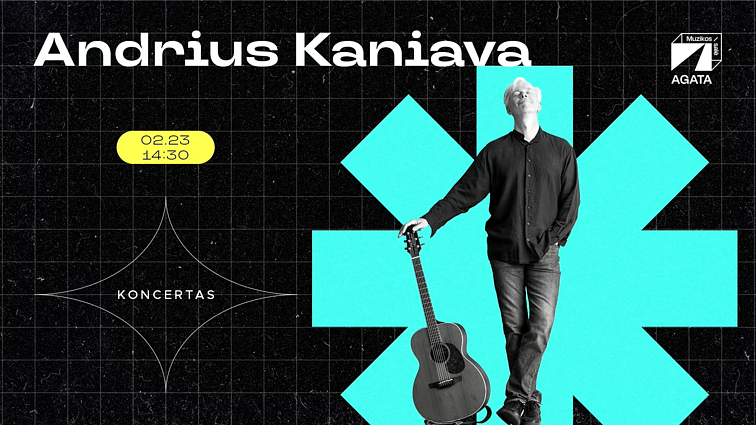 Knygų mugė 2024. Muzikos salės koncertai. Andrius Kaniava