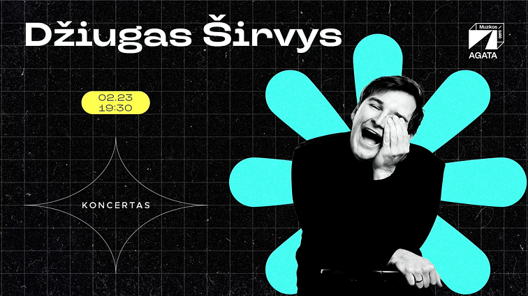 Knygų mugė 2024. Muzikos salės koncertai. Džiugas Širvys