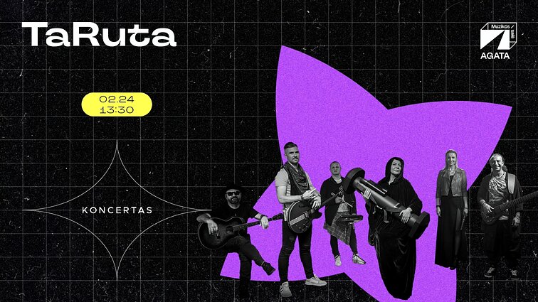 Knygų mugė 2024. Muzikos salės koncertai. TaRuta