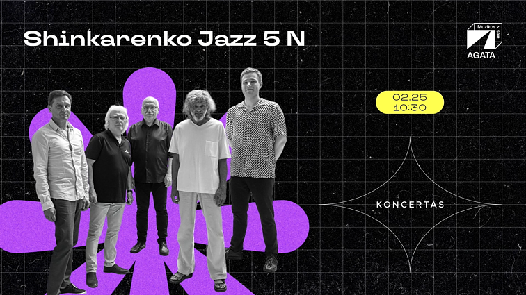Knygų mugė 2024. Muzikos salės koncertai. Shinkarenko Jazz 5 N