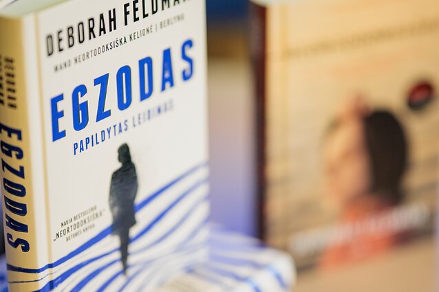 Susitikimas su amerikiečių kilmės vokiečių rašytoja Deborah Feldman ir jos knygos „Egzodas“ pristatymas