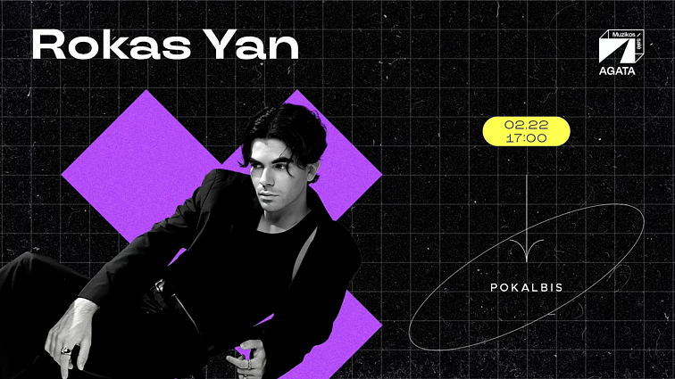 Knygų mugė 2024. Muzikos salės pokalbiai. Rokas Yan