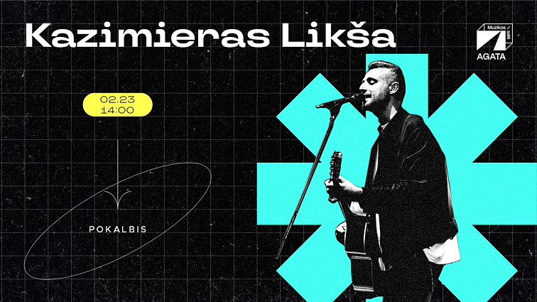 Knygų mugė 2024. Muzikos salės pokalbiai. Kazimieras Likša