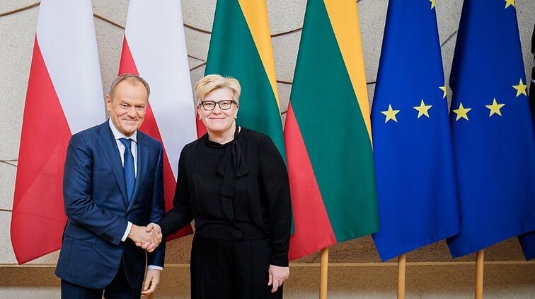 Tuskas nesileidžia į detales dėl Lenkijos ribojimų siųsti karius į užsienį: mūsų solidarumas – nekvestionuojamas