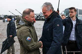 Andrzej Duda i Gitanas Nausėda