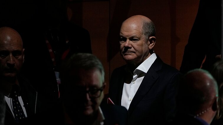 Scholzas: Rusijos šnipų perimtas pokalbis sąjungininkų pasitikėjimo Vokietija nesumažins