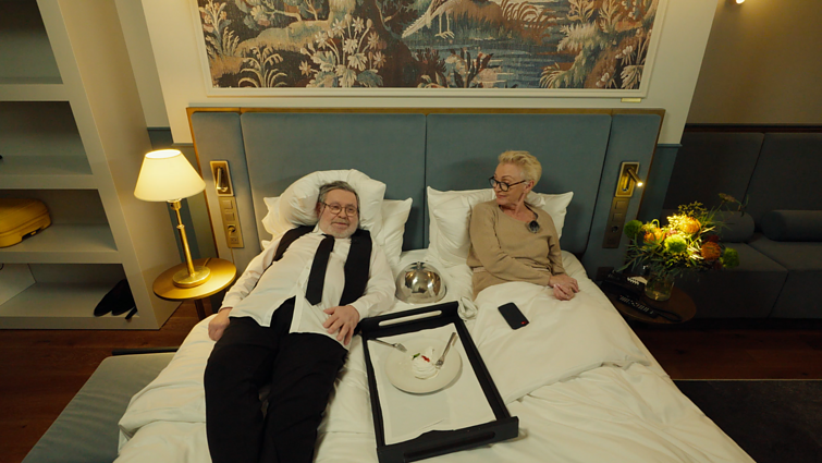 Žemaitišką būdą Kostui Smoriginui sutramdyti pasitelkianti žmona Dalia: esame susieti iki grabo lentos