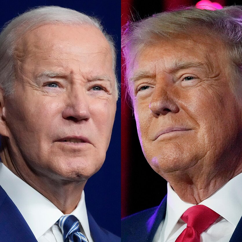 AP  nuotr., LRT aktualijų studija. Kodėl JAV prezidento rinkimuose nėra alternatyvų Donaldui Trumpui ir Joe Bidenui?