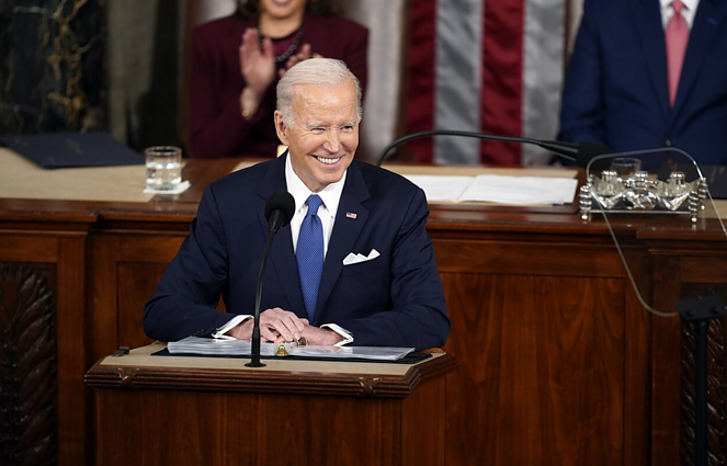 Bidenas Kongrese perskaitė metinį pranešimą: kalba jau vadinama svarbiausia prezidento politinėje karjeroje