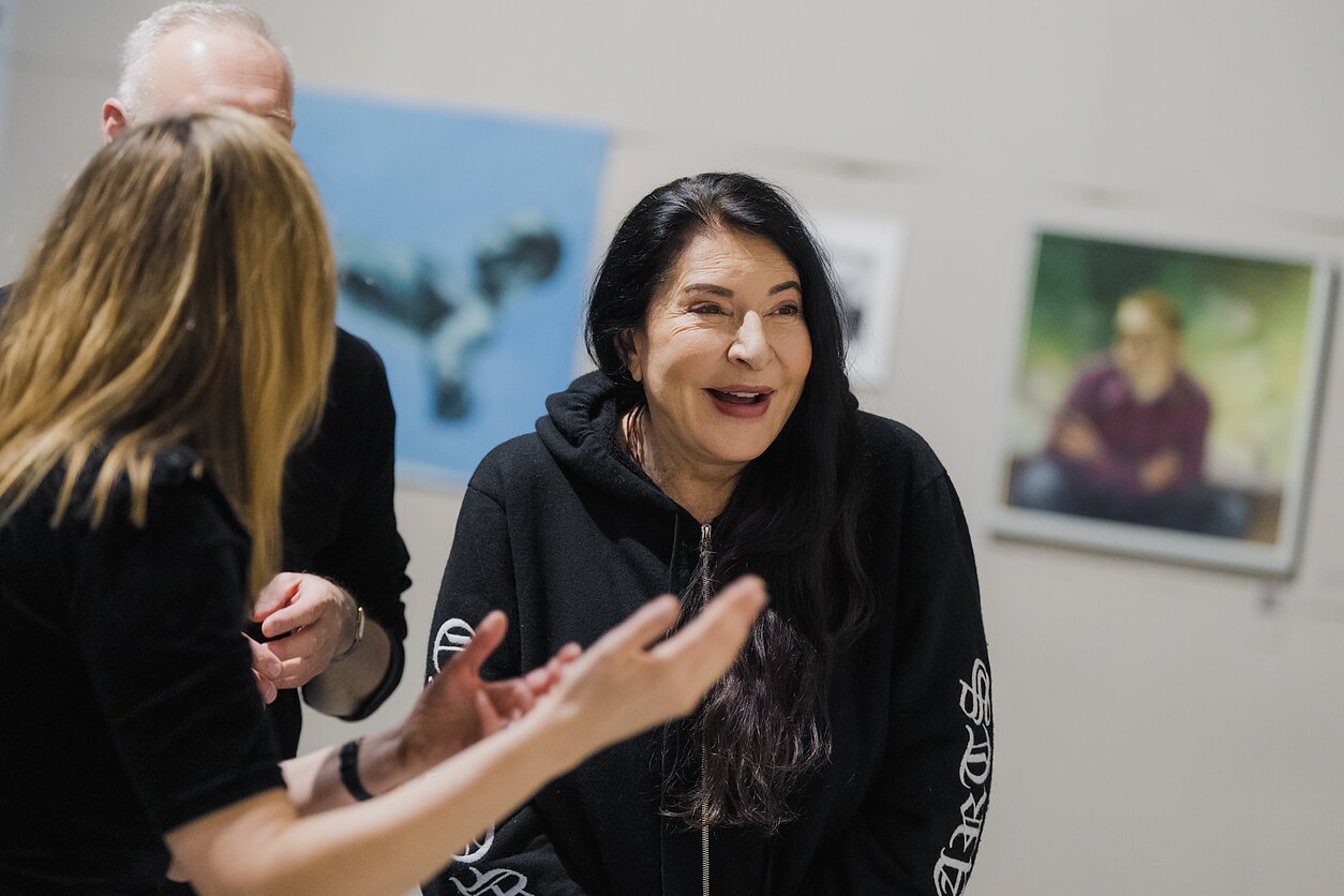 Marina Abramovič MO muziejuje Marina Abramovič MO muziejuje