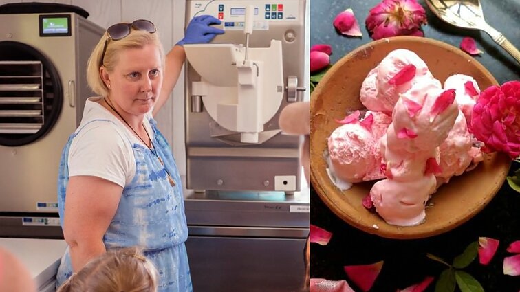 Iš JAV ledų gaminimo idėją parsivežusi Loreta papasakojo, kaip atskirti kokybiškus ledus: dažnas atvejis, kad braškiniuose leduose, braškių nėra