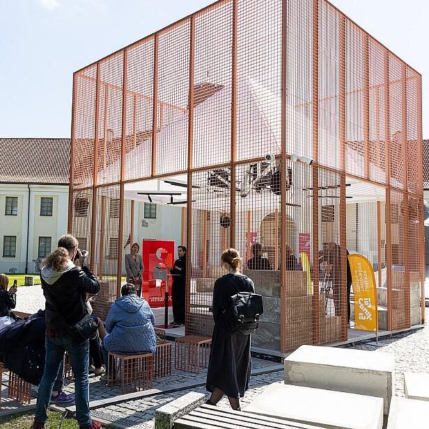 P. Peleckio / BNS nuotr., Ekspozicinės erdvės „Paviljonas: Vilnius prieš 200 metų“ pristatymas