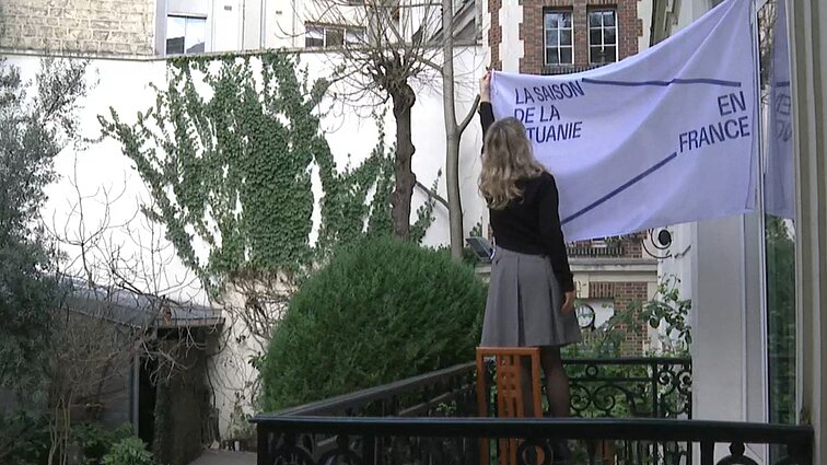 Šiandien Paryžiuje pristatomi Lietuvos sodai: tai pirmoji vieta Prancūzijos sostinėje, kuri pasipuoš Lietuvos vardu