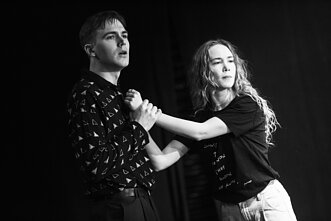 Spektaklio „Dviejų Korėjų susijungimas“ (rež. Artūras Areima) repeticijos Spektaklio „Dviejų Korėjų susijungimas“ (rež. Artūras Areima) repeticijos