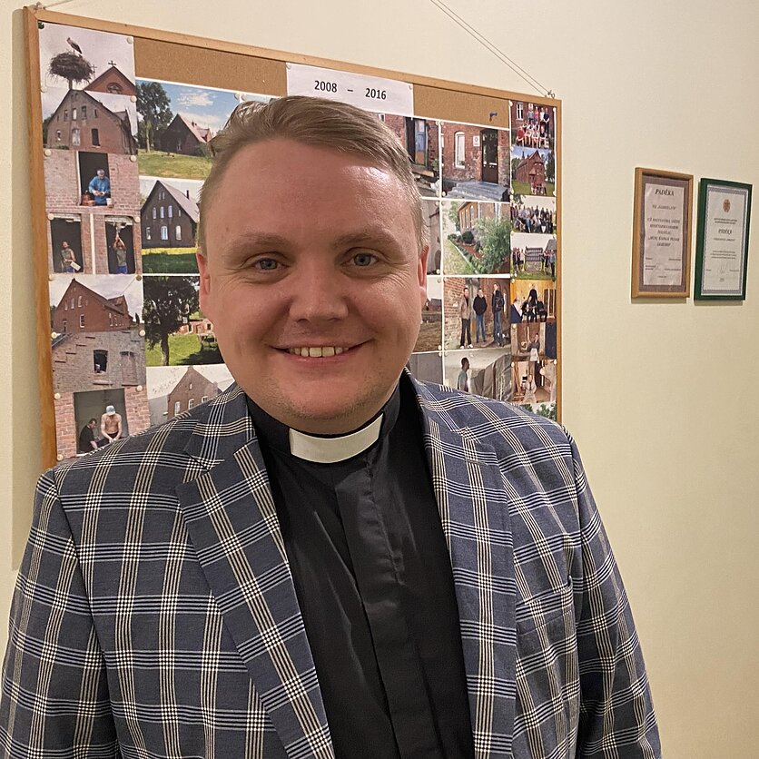 Edvardas Kubilius, Liuteronų kunigas Valdas Miliauskas