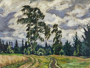 Petras Kalpokas’ painting “Grey Day”