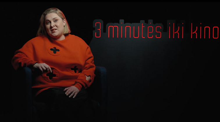 3 minutės iki kino.