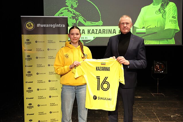 Šiaulių „Gintra“ pristatė naująjį sezoną