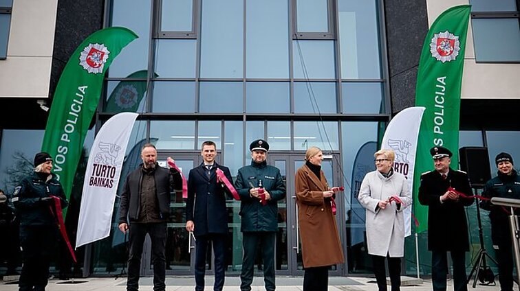 Sostinėje duris atvėrė moderniausias policijos pastatas