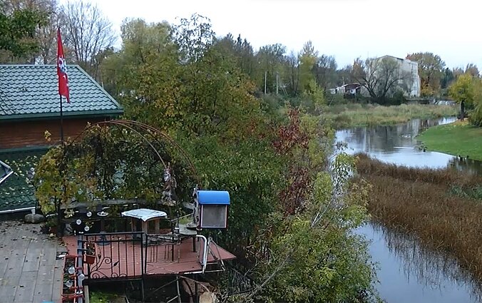 Algirdo namas ant Svalios kranto