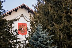 Rusijos ambasada; Rusijos piliečiai Vilniuje balsuoja Rusijos prezidento rinkimuose