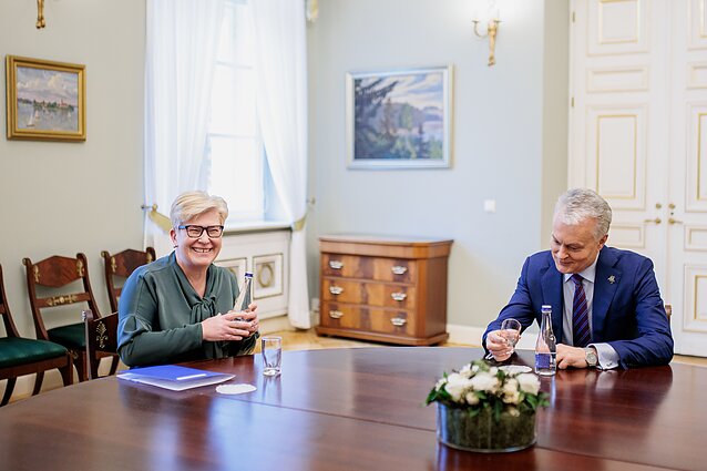 Ingrida Šimonytė, Gitanas Nausėda Ingrida Šimonytė, Gitanas Nausėda