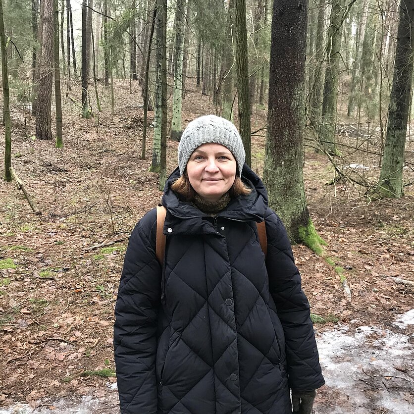 Inga Janiulytė-Temporin, Giedrė Žalytė Sapieginės miške