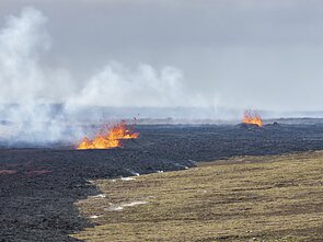 Ugnikalnio išsiveržimas Islandijoje