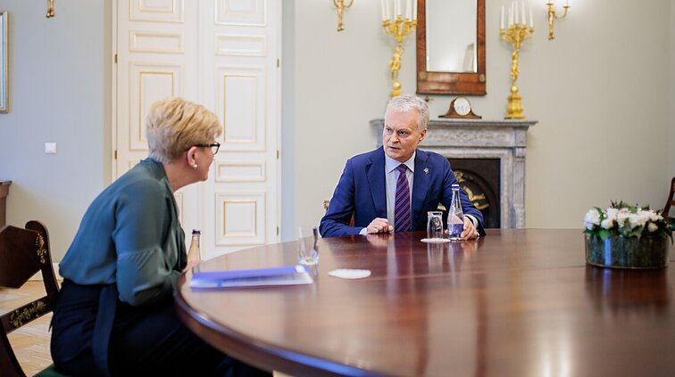 Šimonytė šiandien oficialiai prezidentui pateiks naujo ministro kandidatūrą