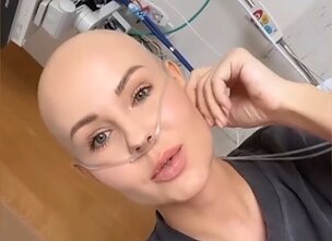 Indrė Burlinskaitė Kauno klinikose kovoja su onkologine liga